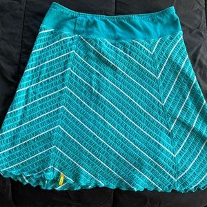 Teal skirt